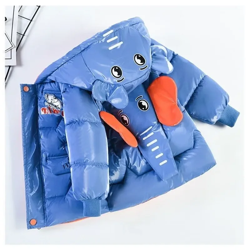 Baby Clothing Elephant - Boys' Cotton Padded Cartoon 3D Baby