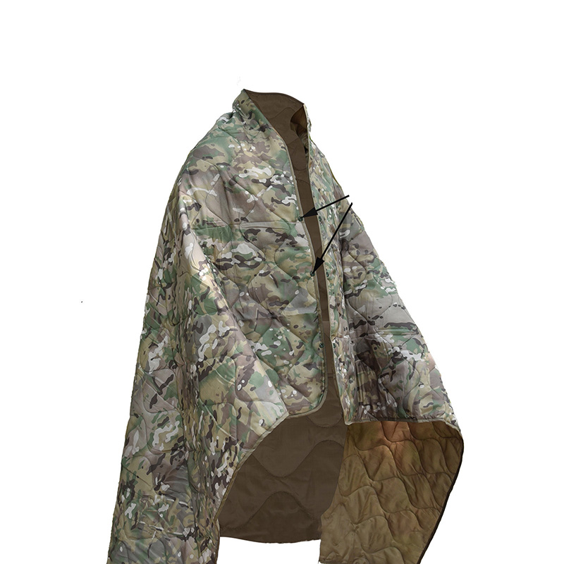 Fleece Sleep Bag - Summer Camping Blanket Poncho Camping Keep