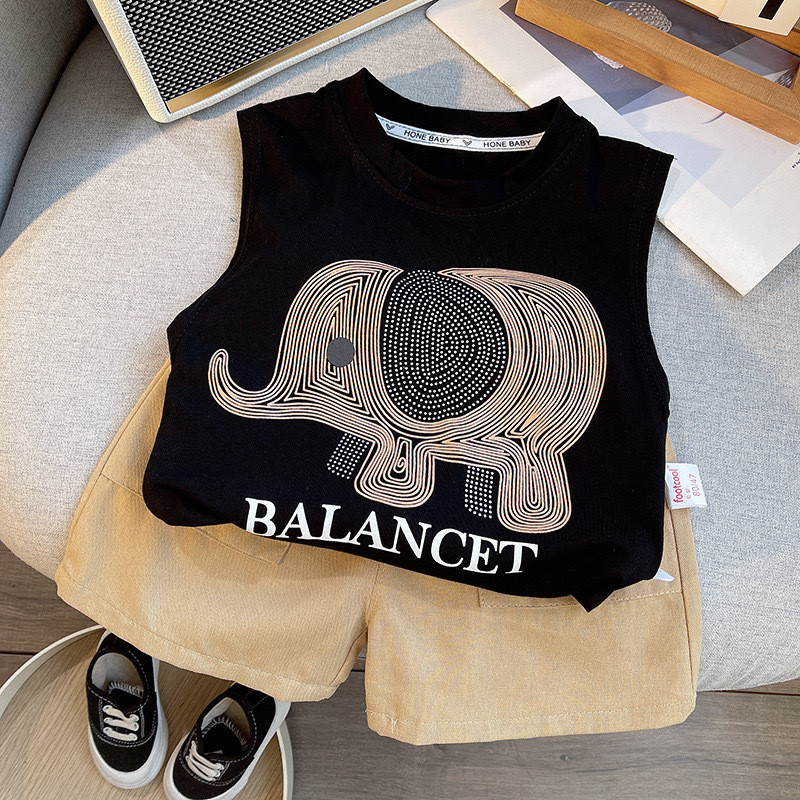 Baby Clothing Elephant - New Summer Suits for Baby Cartoon
