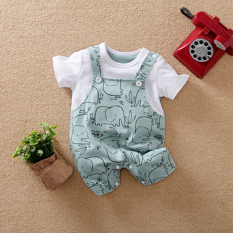 Baby Clothing Elephant - Cute Animal-elephant 0-12Months Newborn Baby Clothes