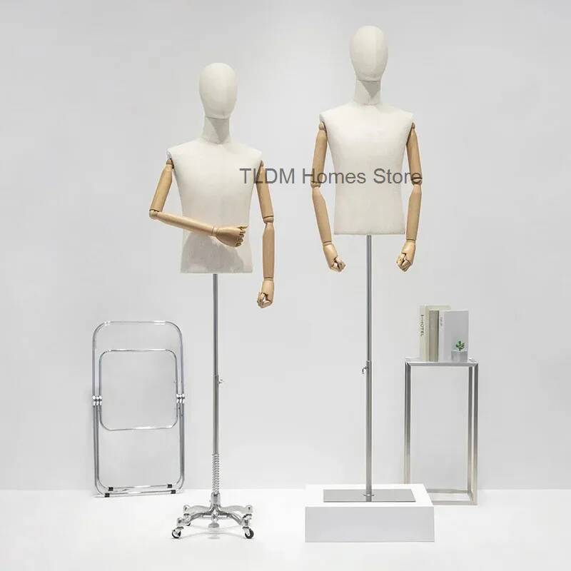 Korean Version Male Half-lengt - Baby Clothing Display Stand recension och pris