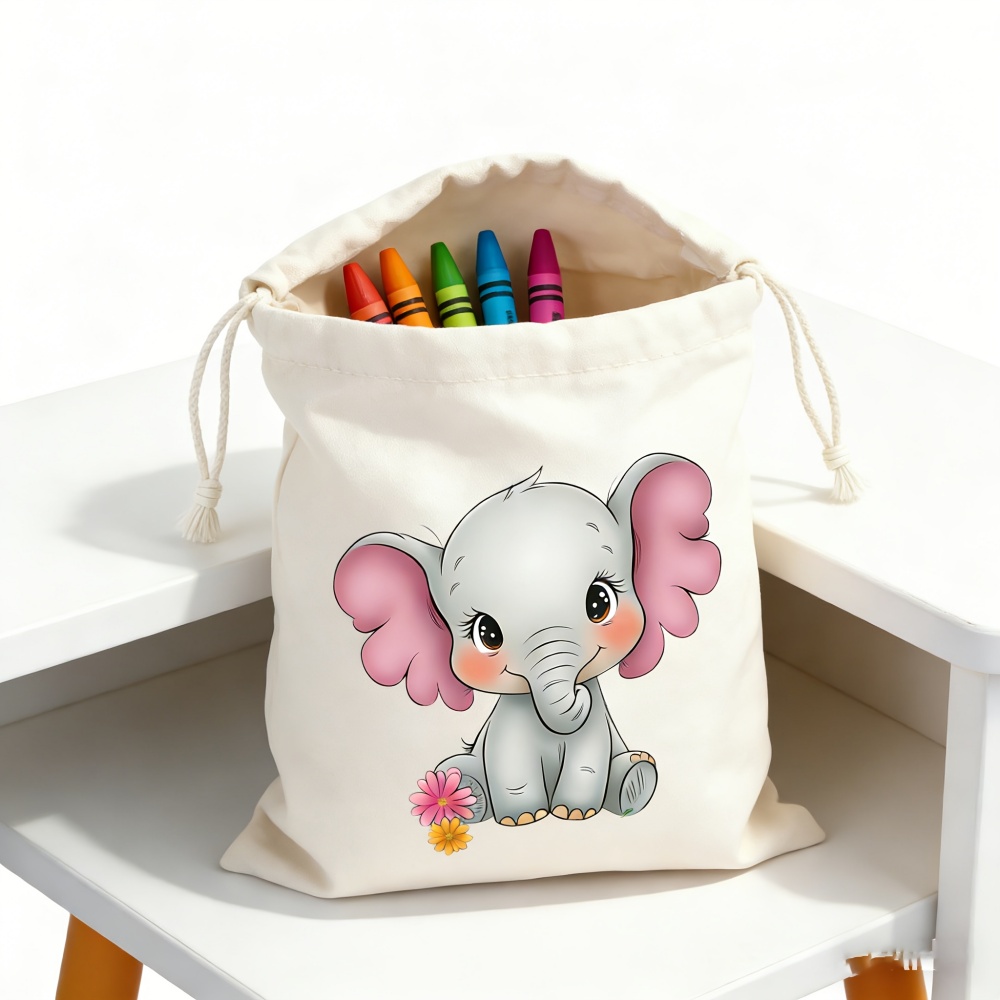 Custom Name Cartoon Baby Eleph - Baby Clothing Elephant recension och pris