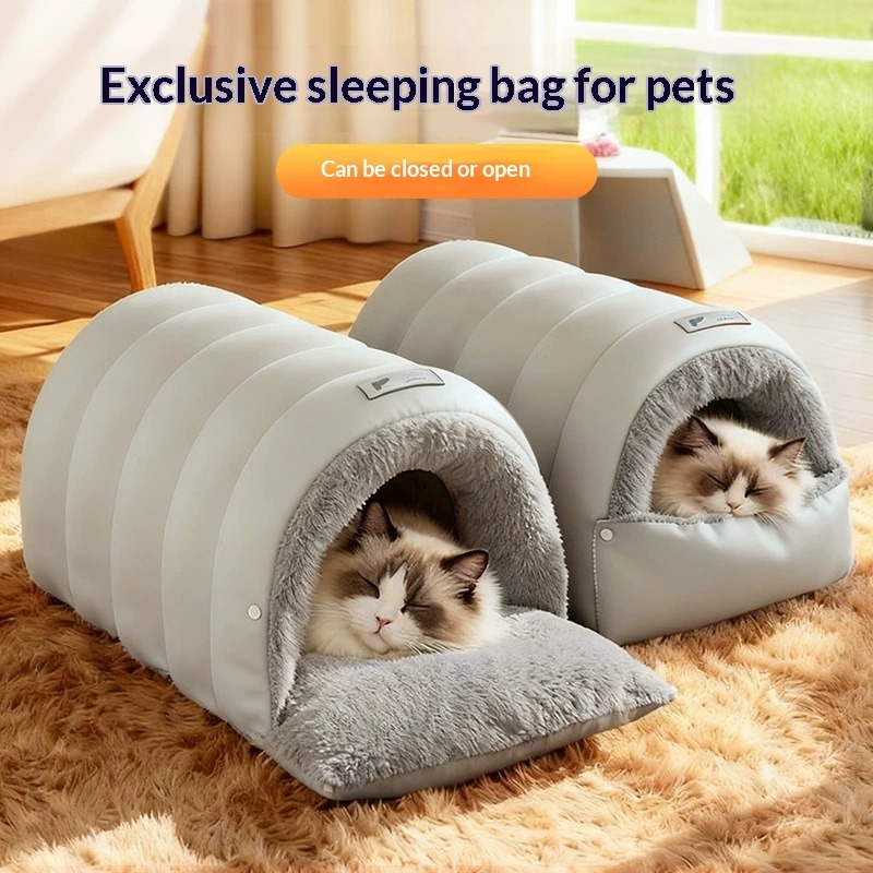 Semi enclosed leather sleeping - Fleece Sleep Bag recension och pris