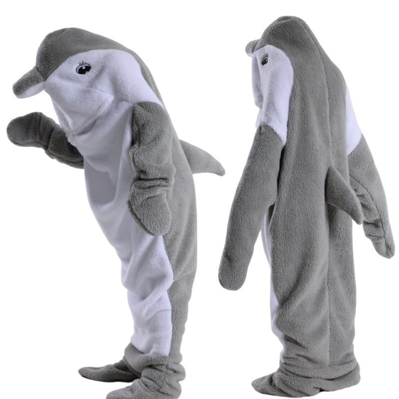 2024 Shark Dolphin Whale Sleep - Fleece Sleep Bag recension och pris