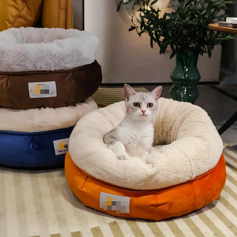Velvet Plush Cat Bed Cat Baske - Fleece Sleep Bag recension och pris