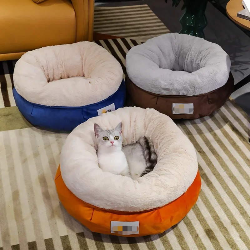 Velvet Plush Cat Bed Cat Baske - Fleece Sleep Bag recension och pris