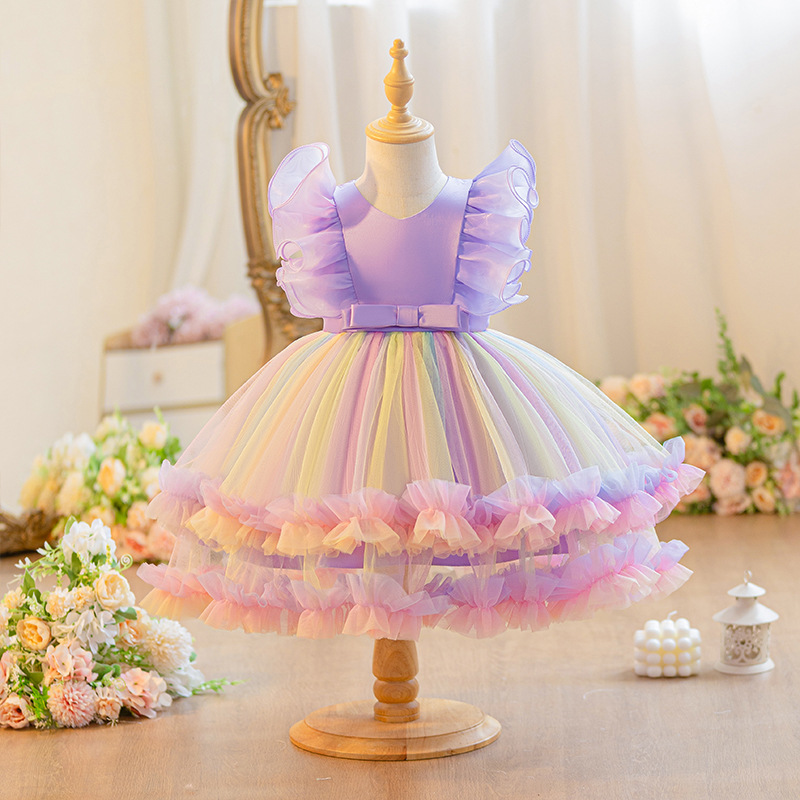 Baby New Mesh Princess Dress G - Baby Xmas Clothing recension och pris