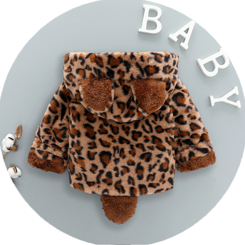1 2 3 4 Years Plush Baby Jacke - Baby Xmas Clothing recension och pris