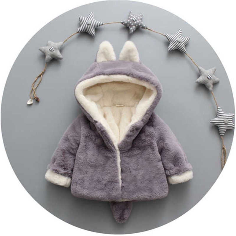 1 2 3 4 Years Plush Baby Jacke - Baby Xmas Clothing recension och pris