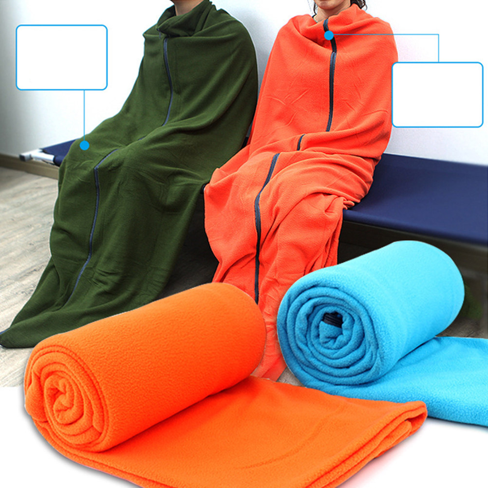 Portable Sleeping Bag Orange P - Fleece Sleep Bag recension och pris