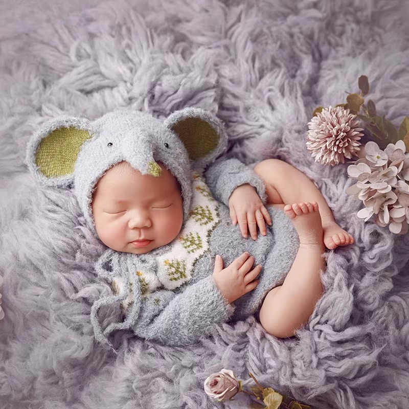 Newborn Photography Props Cute - Baby Clothing Elephant recension och pris