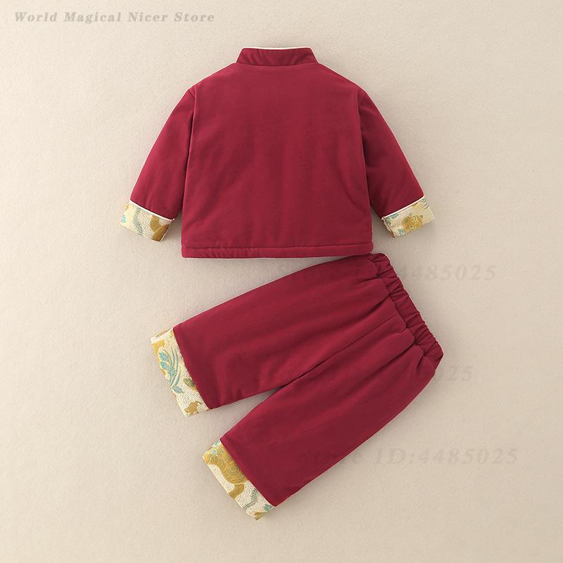 Autumn Winter Thick Tang Suit  - Baby Clothing Winter recension och pris