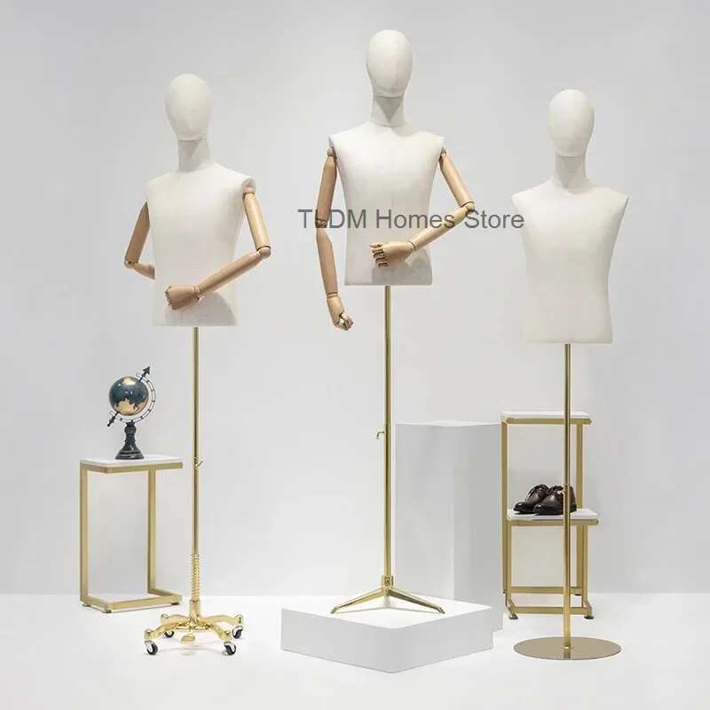 Mannequin Male Half-length Man - Baby Clothing Display Stand recension och pris