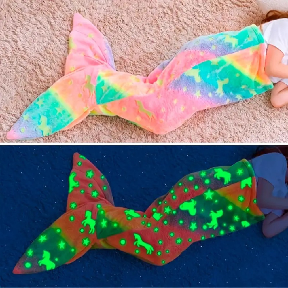 Flannel Mermaid Sleeping Bag U - Fleece Sleep Bag recension och pris