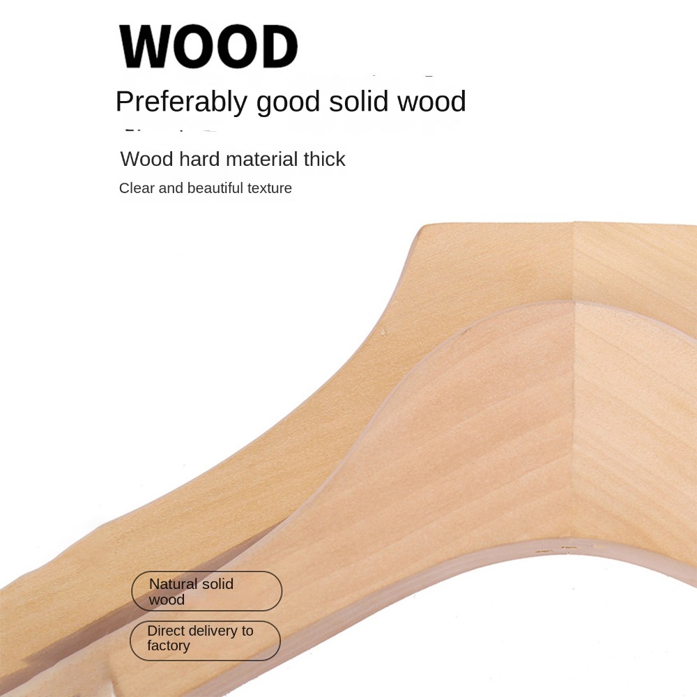 Solid Wood Suit Hangers Underw - Baby Clothing Display Stand recension och pris