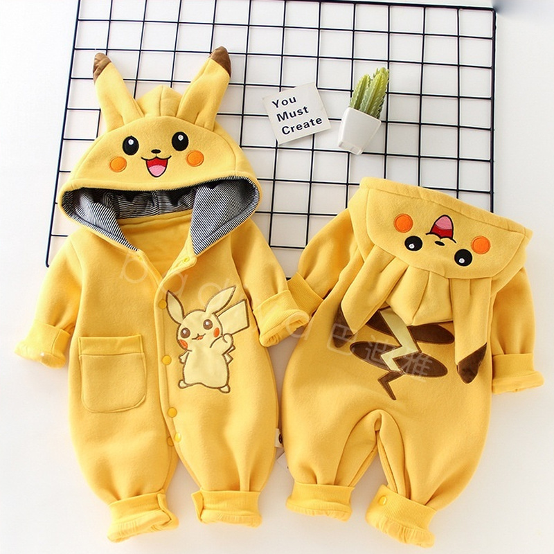 Cartoon Pocket Monsters Baby P - Baby Clothing Winter recension och pris