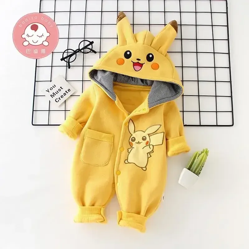 Cartoon Pocket Monsters Baby P - Baby Clothing Winter recension och pris