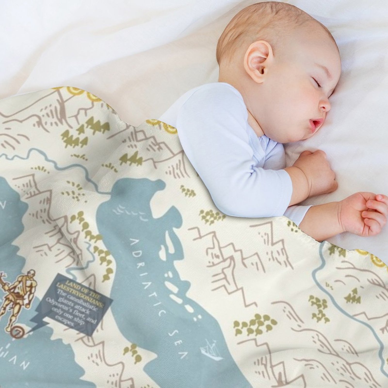 Odyssey A Map of Myth and Lege - Fleece Sleep Bag recension och pris