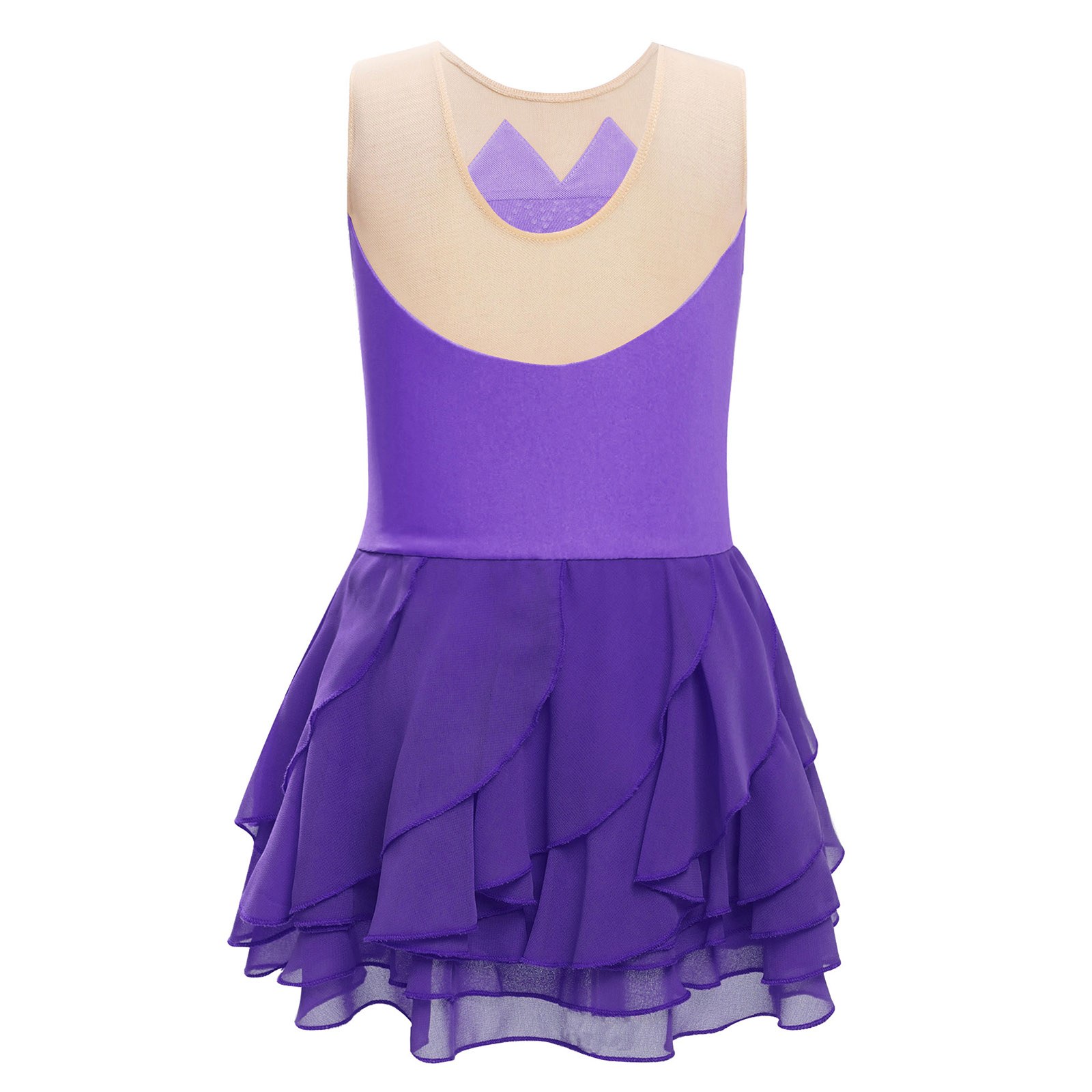 Girls Mesh Figure Skating Dres - Baby Clothing Size recension och pris