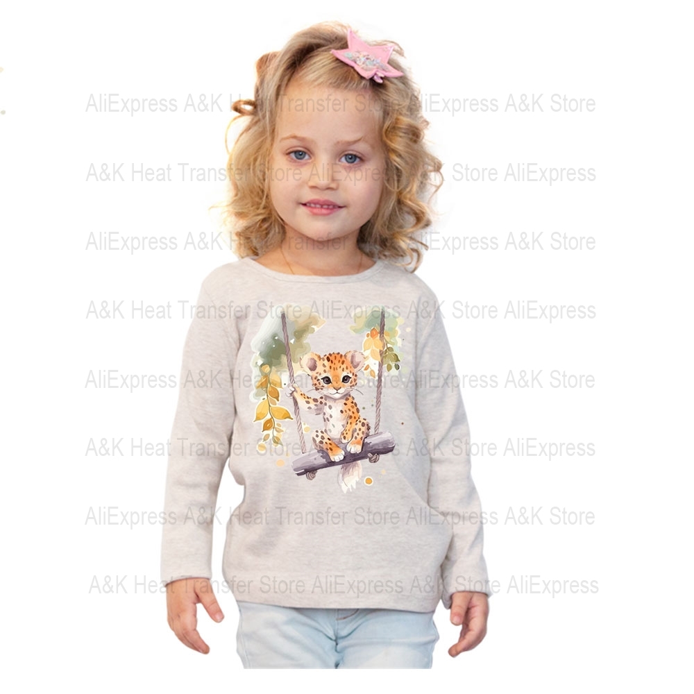 Baby Animal On Swings Heat Tra - Baby Clothing Elephant recension och pris