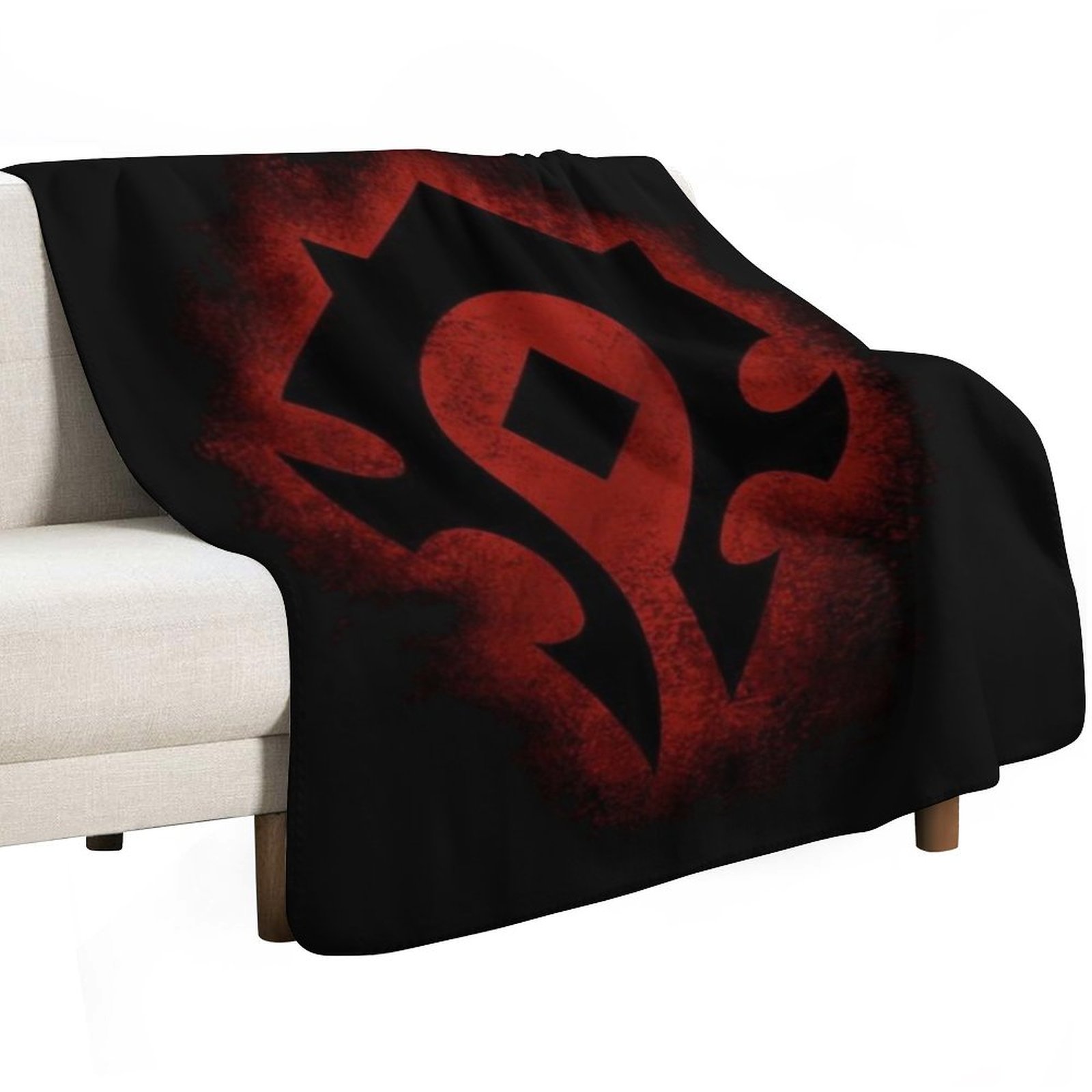 Red horde logo Throw Blanket S - Fleece Sleep Bag recension och pris