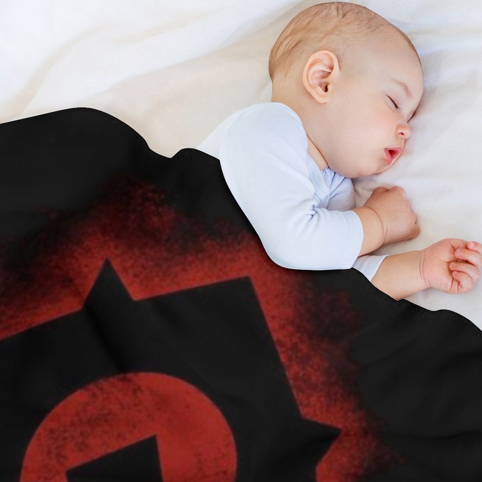 Red horde logo Throw Blanket S - Fleece Sleep Bag recension och pris