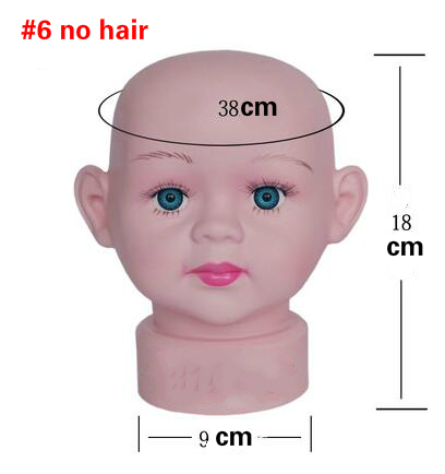Infant baby head model baby bo - Baby Clothing Display Stand recension och pris