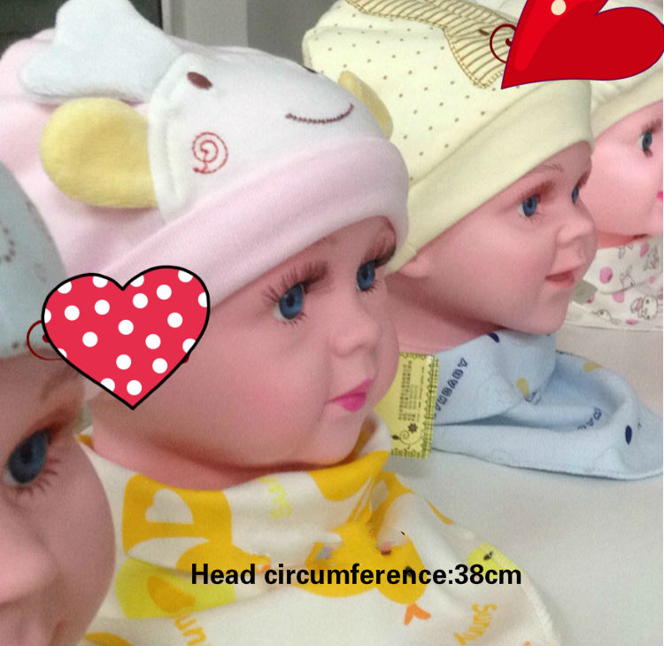 Infant baby head model baby bo - Baby Clothing Display Stand recension och pris