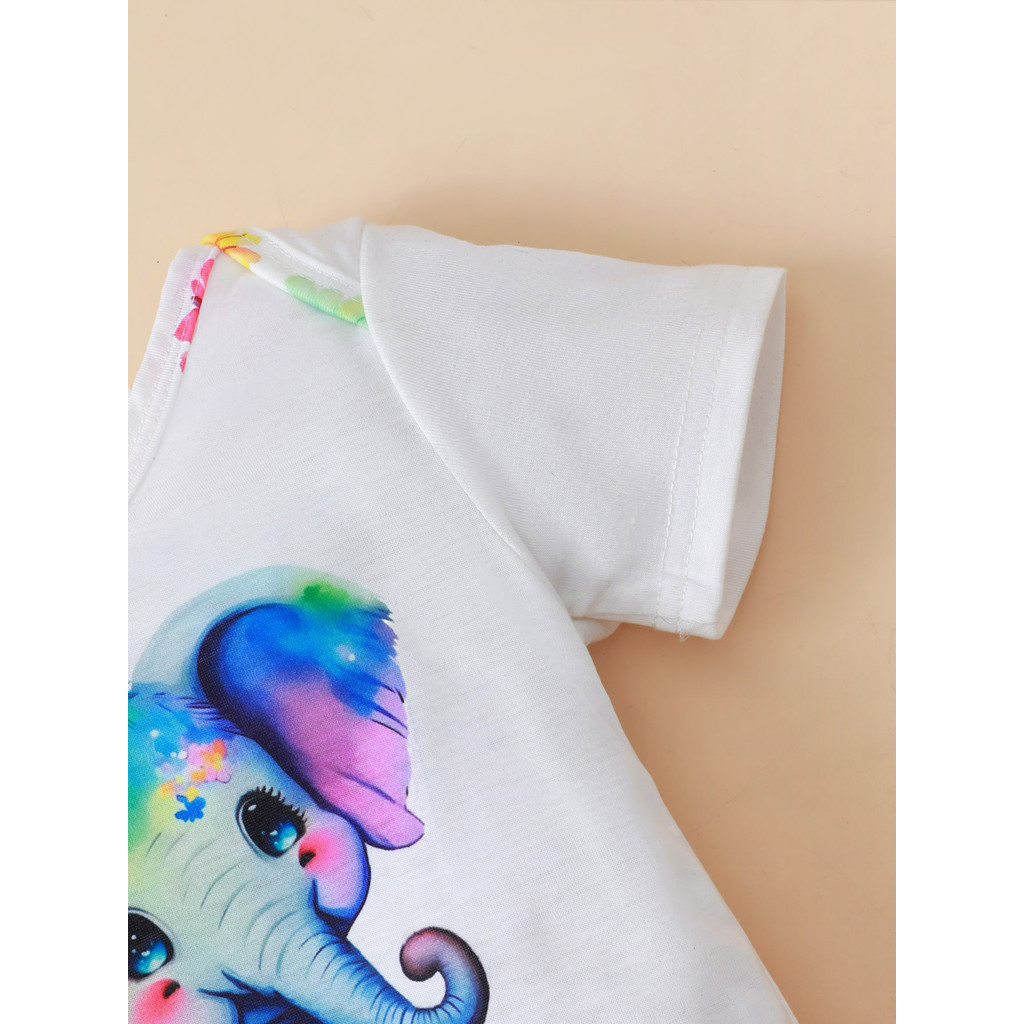 3PCS Newborn Baby Girl Clothin - Baby Clothing Elephant recension och pris