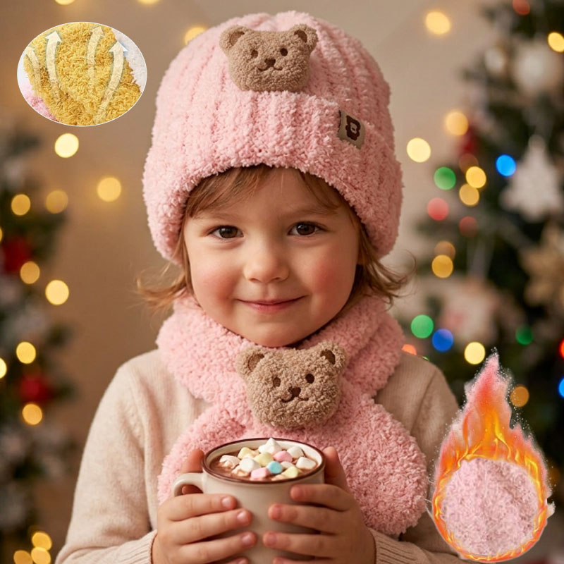1-10PCS Baby Hat Scarf for Gir - Baby Clothing Winter recension och pris