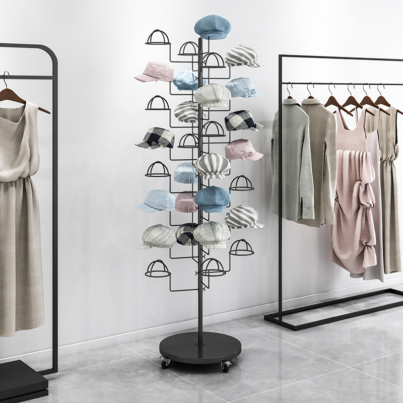 Hat display stand Floor-to-cei - Baby Clothing Display Stand recension och pris