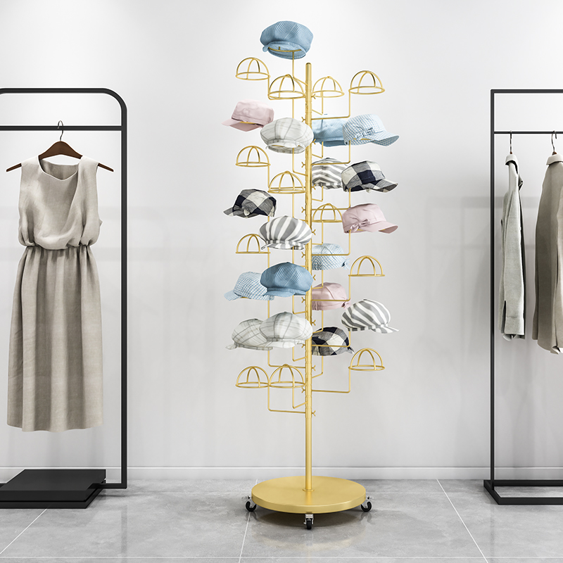 Hat display stand Floor-to-cei - Baby Clothing Display Stand recension och pris