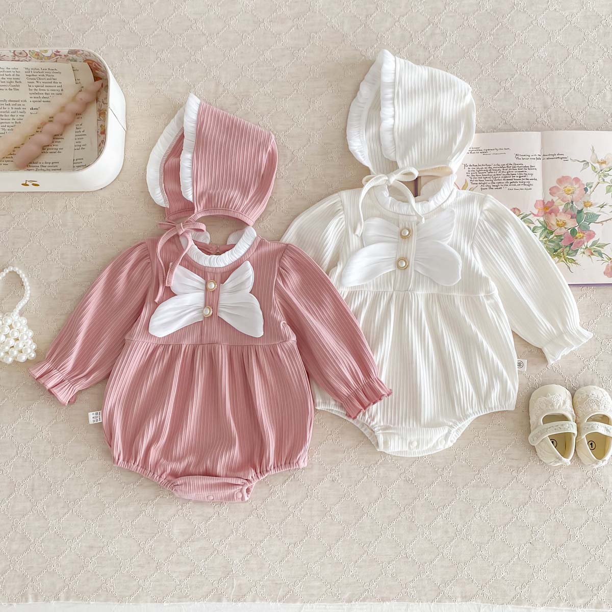 Autumn  Baby Romper with Hat B - Baby Clothing Display Stand recension och pris