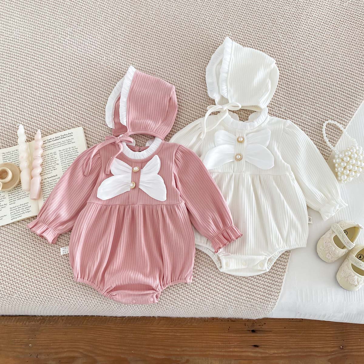 Autumn  Baby Romper with Hat B - Baby Clothing Display Stand recension och pris